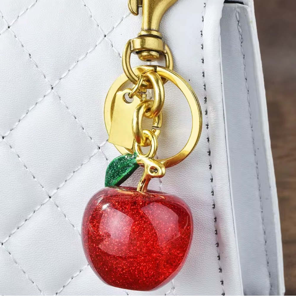 Apple Bag Charm/Key Chain.